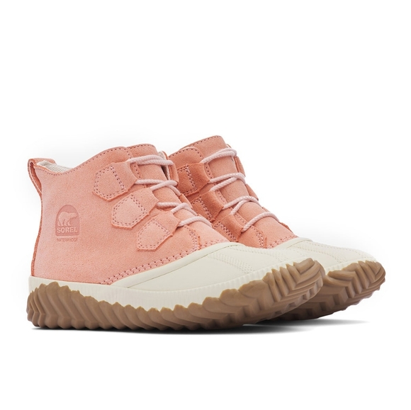 sorel out n about suede snow boots